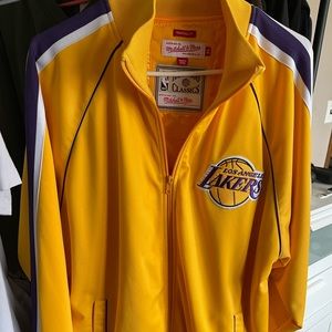 VINTAGE Mitchell & Ness Lakers Warmup Jacket XL